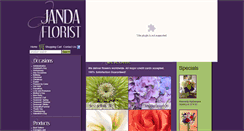 Desktop Screenshot of jandaflorist.com